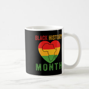 Black History Month Pride African American Men Wom Coffee Mug