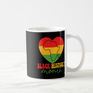 Black History Month Pride African American Men Wom Coffee Mug