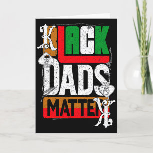 Black History Month Proud Poker Player Dad T Shirt Card