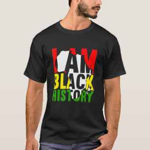 Black History Month Queen I Am Black History Melan T-Shirt