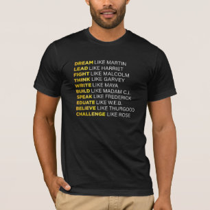 Black History Month Quote Civil Right T-Shirt