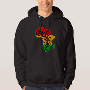 Black History Month Quotes - I AM BLACK HISTORY Hoodie