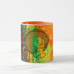 Black History Month Quotes Melanin Queen Mug