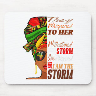 Black History Month She Whispered Back I Am The St Mouse Pad