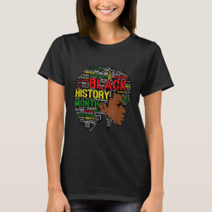 Black History Month Shirt African Quote Women Girl