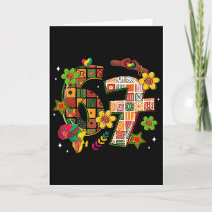 Black History Month Six Seven 6 7 Meme Juneteenth  Card