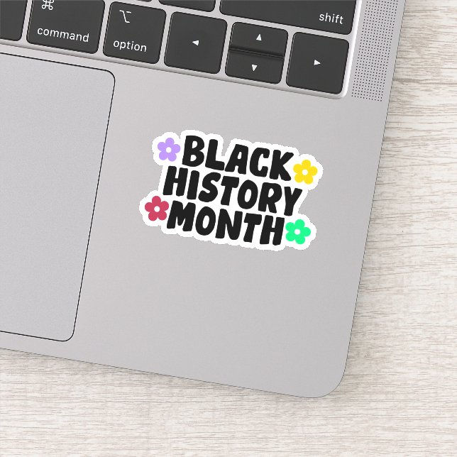 Black History Month Sticker (Detail)