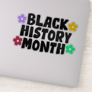 Black History Month Sticker