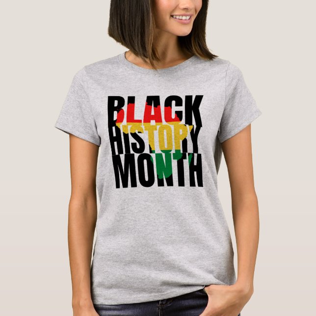 Black History Month T-Shirt (Front)