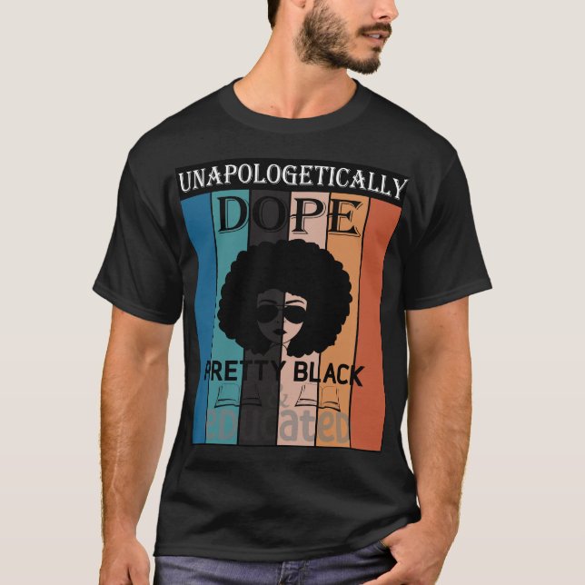 black history month t-shirt   (Front)
