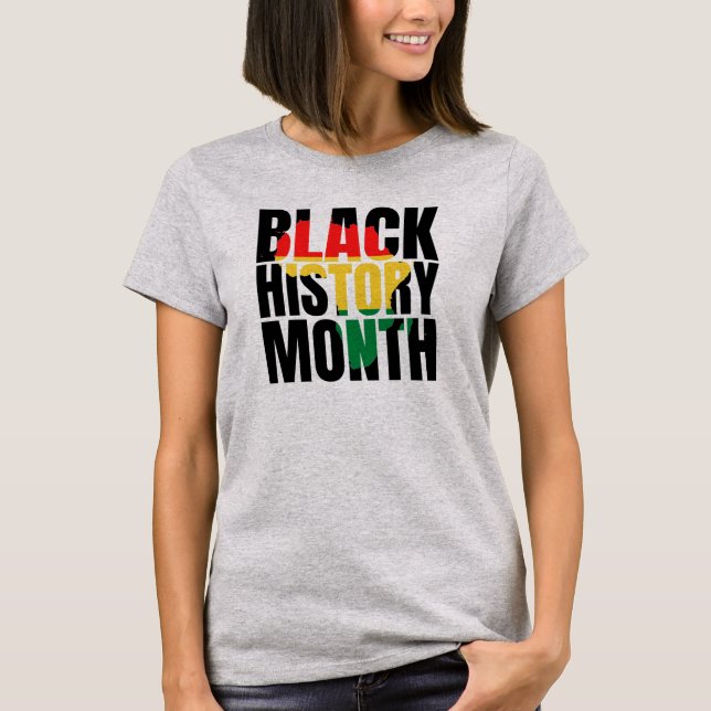 Black History Month T-Shirt (Front)