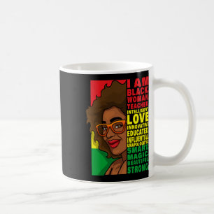 Black History Month Teacher Women African Teachers Coffee Mug