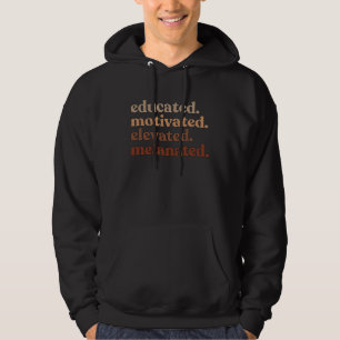 Black History Month Teachers African Proud Black T Hoodie