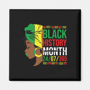 Black History Month Tee 247365 Black History Black Magnet