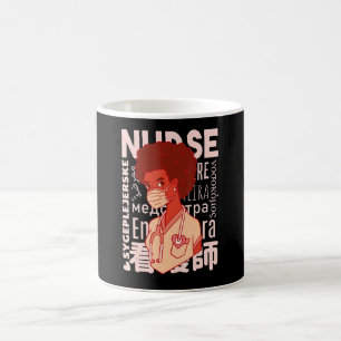 Black History Month Tee African Melanin Nursing Bl Coffee Mug