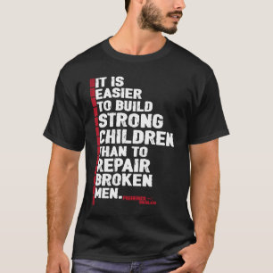 Black History Month Tees Frederick Douglass Quote 
