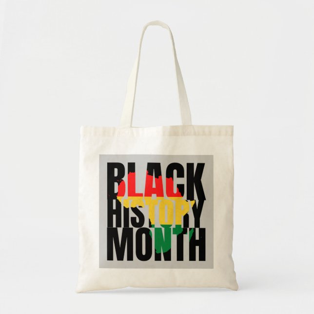 Black History Month Tote Bag (Front)