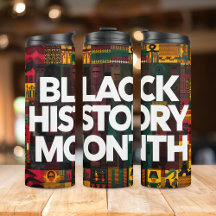 Black History Month Tumbler - Vibrant Graphic
