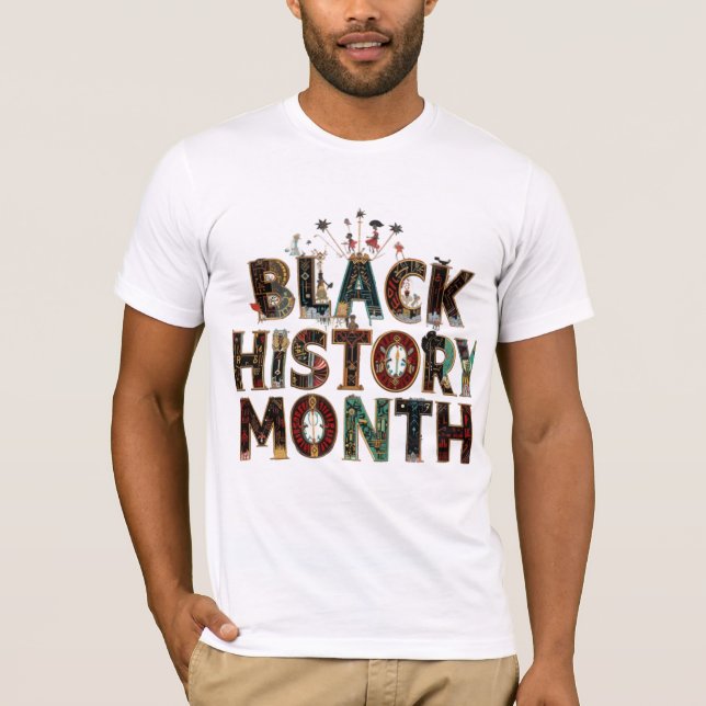 Black History Month-Unity in Colour T-Shirt (Front)