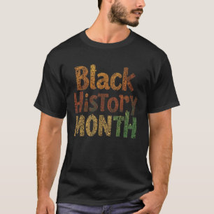 Black History Month-Unity in Colour T-Shirt