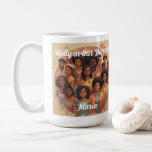 Black History Month Unity in Our Diversity  Coffee Mug