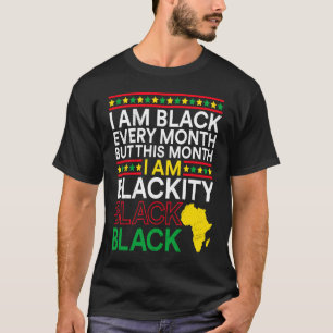 Black History Month USA History America African T-Shirt