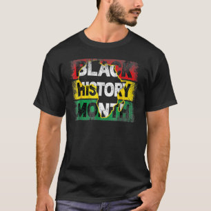Black History Month Vintage Africa Map 1 T-Shirt