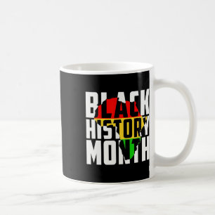 Black History Month Vintage Melanin Pride African Coffee Mug