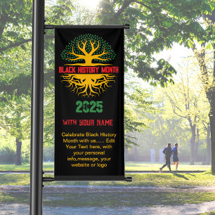 BLACK HISTORY MONTH Welcome Conference Banner