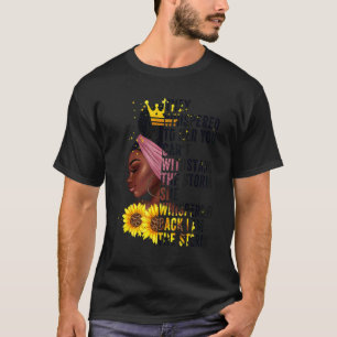 Black History Month Women African Afro I Am The St T-Shirt
