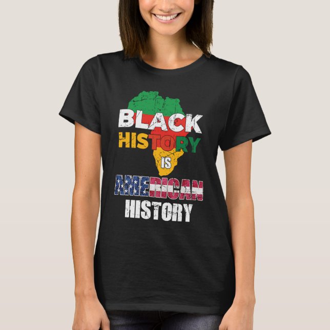 Black History Month women African American Tees Me (Front)