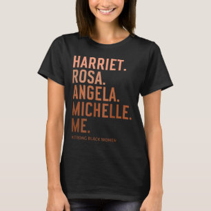 Black history month women leaders excellence rosa T-Shirt