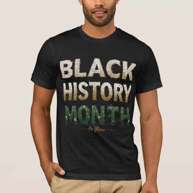 Black History Month'Unity in Colour T-Shirt (Front)