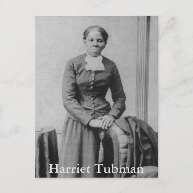 Black History Photograph of Harriet Tubman Postcard (Front)