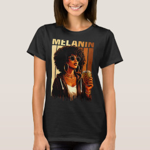 Black history pride queen blessed afrocentric T-Shirt