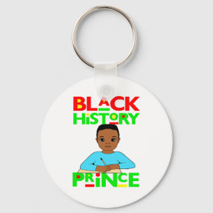 Black History Prince Melanin Boy Son Bruh Brown Sk Key Ring