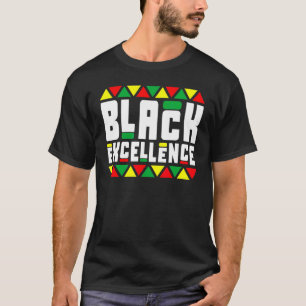 Black History Pyjamas Afro Black Excellence Black  T-Shirt