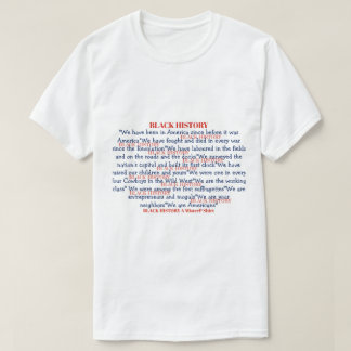 Black History RWB (double sided) - A MisterP Shirt