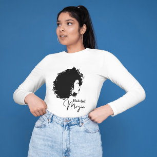 Black History Shirt for Women Afro