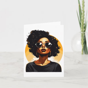 Black History T Shirts For Women Drug Proud Queen Card