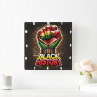Black History Theme Empowering Symbolic Design