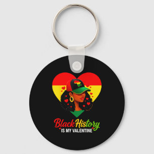 Black History Valentine Black History Women Key Ring
