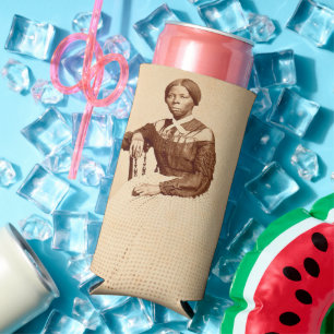 Black History: Young Harriet Tubman, Civil Rights Seltzer Can Cooler