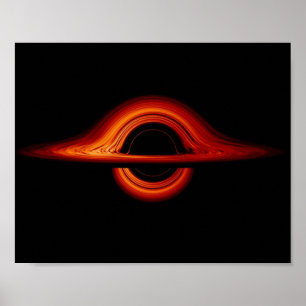 Black Hole Accretion Disk Poster