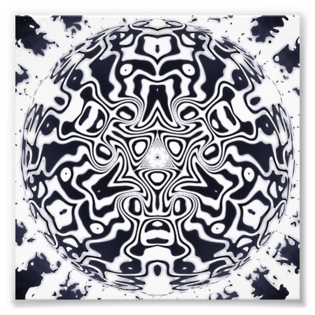 Black Hole Birth (BHB) Photo Print (Front)