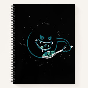 Black Hole Devours Notebook