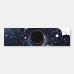 Black Hole Einstein Ring NASA Bumper Sticker