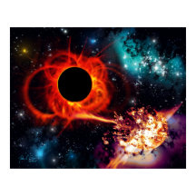 Black Hole Feeding (20 x 16)