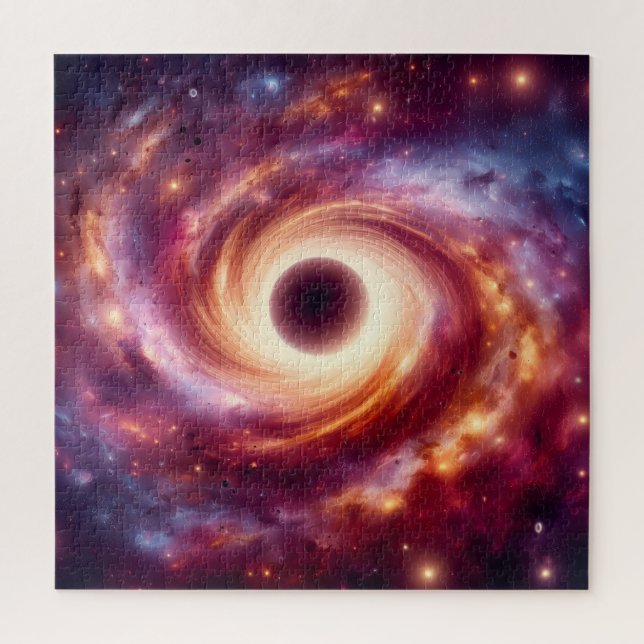 Black Hole Galaxy Jigsaw Puzzle (Vertical)