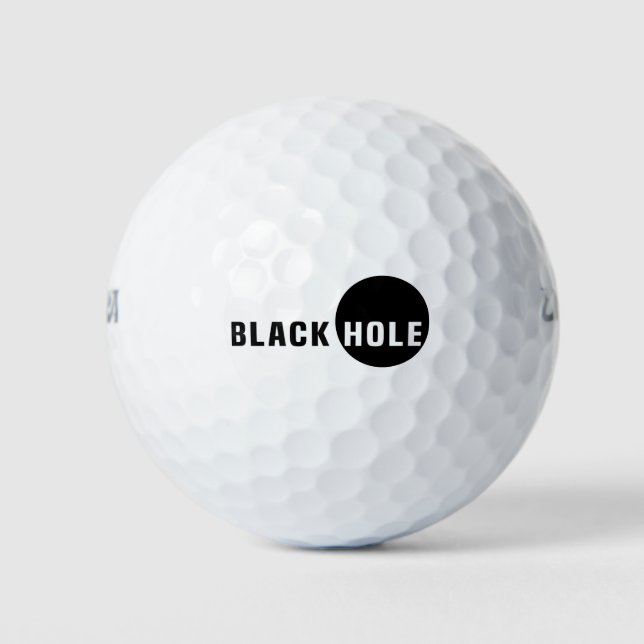 Black Hole Golf Balls (Front)